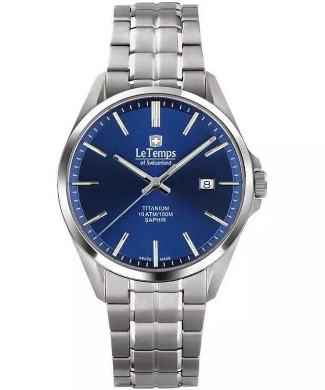 Zegarek męski Le Temps Titanium LT1025.13TB01