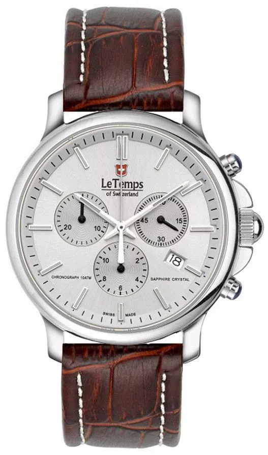 Zegarek męski Le Temps Zafira Chronograph LT1057.11BL12