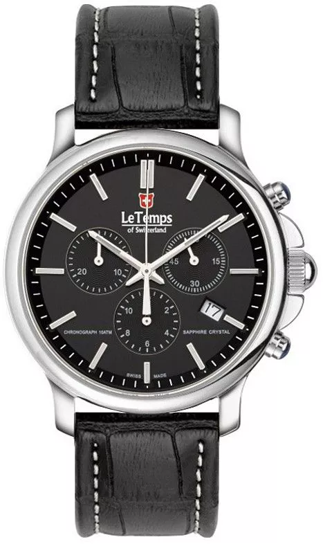 Zegarek męski Le Temps Zafira Chronograph LT1057.12BL01