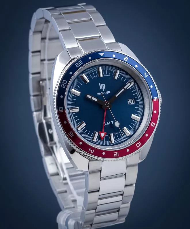 Zegarek męski Lip Marinier GMT 671373
