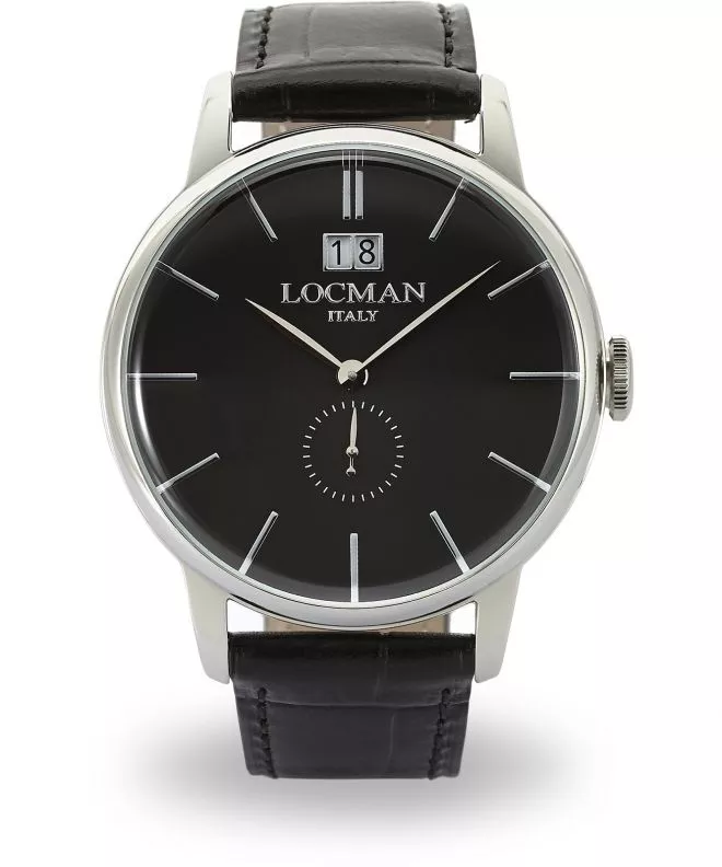 Zegarek męski Locman 1960 Big Date 0252V01-00BKNKPK