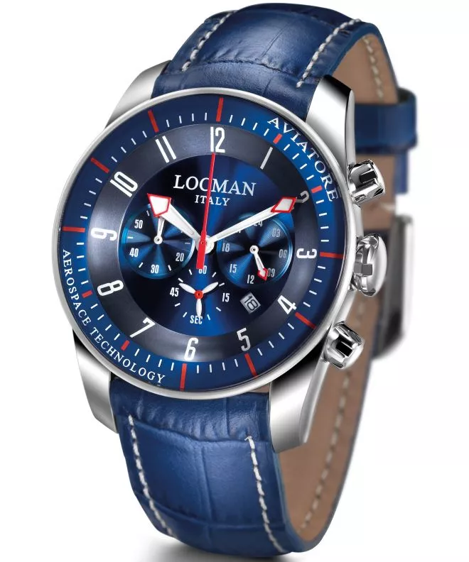 Zegarek męski Locman Aviatore 045000BLFWRBPSB