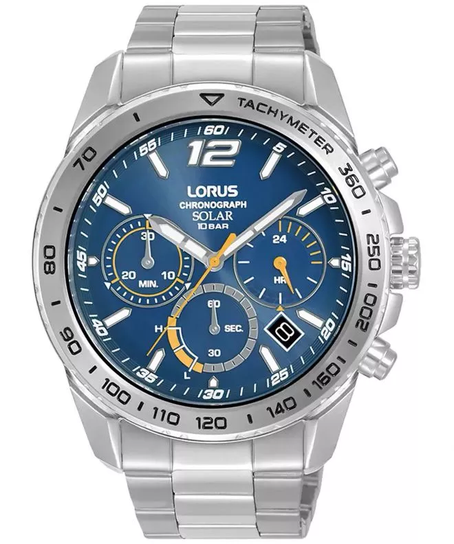 Zegarek męski Lorus Classic Solar Chronograph RZ511AX9