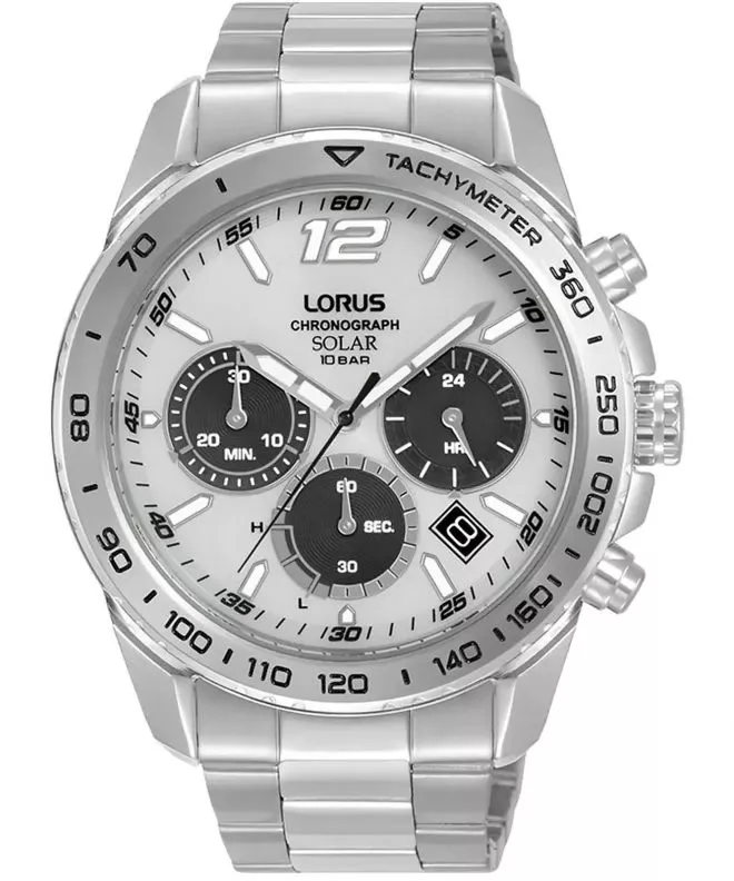 Zegarek męski Lorus Classic Solar Chronograph RZ513AX9