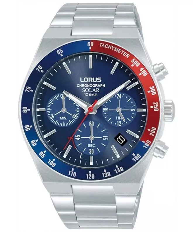 Zegarek męski Lorus Classic Solar Chronograph RZ521AX9