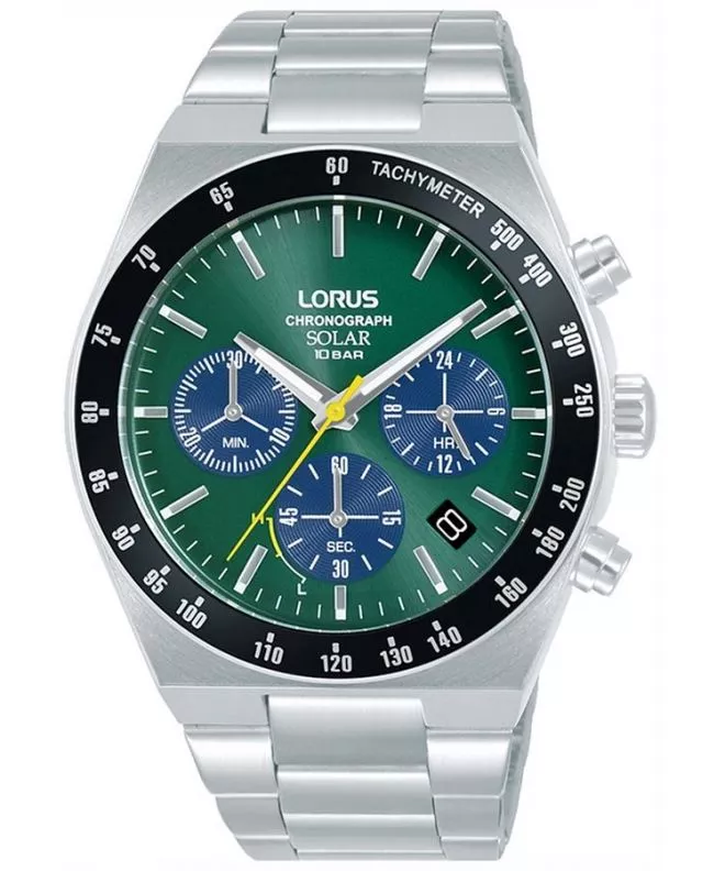 Zegarek męski Lorus Classic Solar Chronograph RZ523AX9