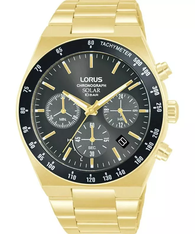 Zegarek męski Lorus Classic Solar Chronograph RZ528AX9
