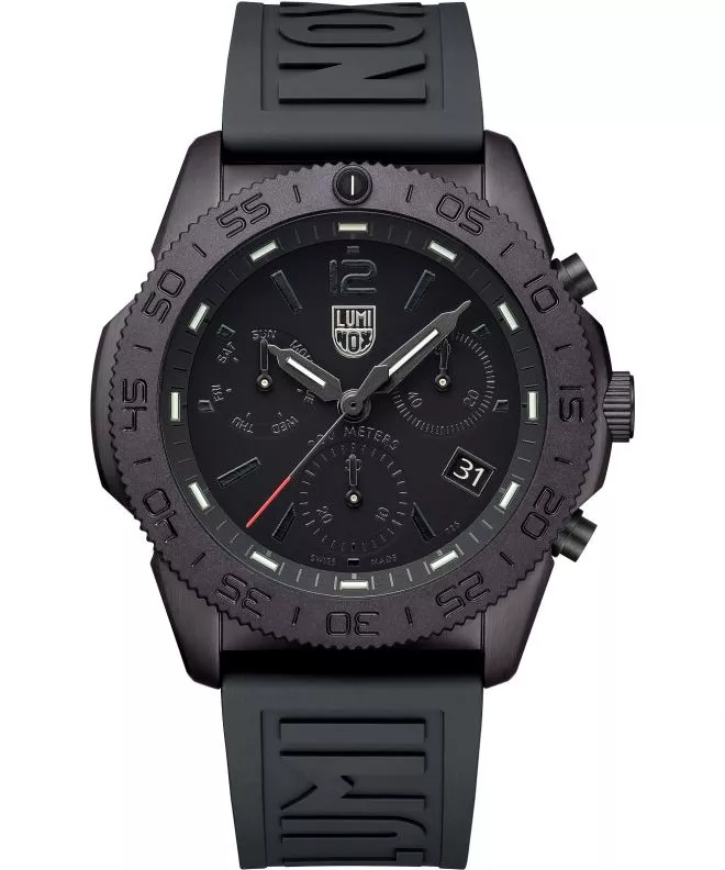 Zegarek męski Luminox Pacific Diver 3140 Blackout Chronograph XS.3141.BO