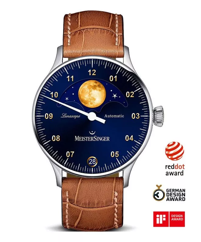 Zegarek męski MeisterSinger Lunascope Automatic LS908G_SG03-1