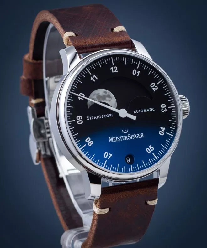 Zegarek męski MeisterSinger Stratoscope Automatic ST982_SVSL02