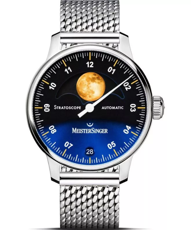Zegarek męski MeisterSinger Stratoscope Automatic ST982G-MIL20