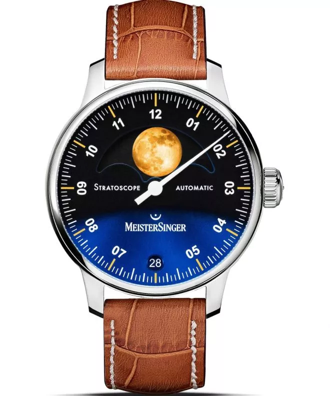 Zegarek męski MeisterSinger Stratoscope Automatic ST982G-SG03