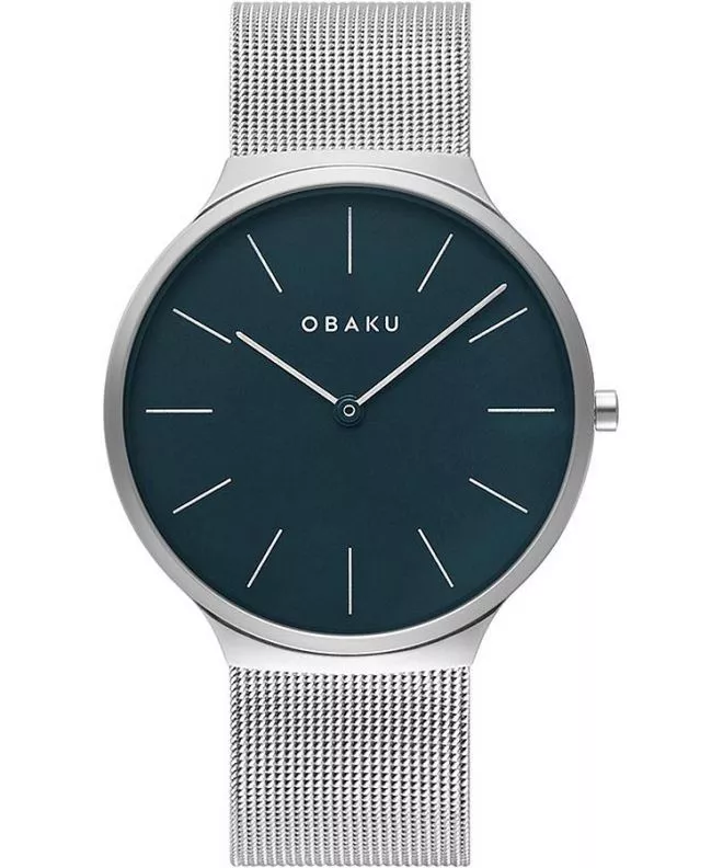 Zegarek męski Obaku Ark Cyan V240GXCLMC
