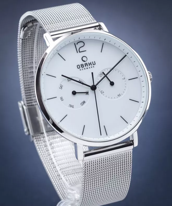 Zegarek męski Obaku Classic V182GMCWMC