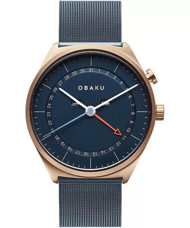 Zegarek męski Obaku Dato Ocean 								 V242GMVLML