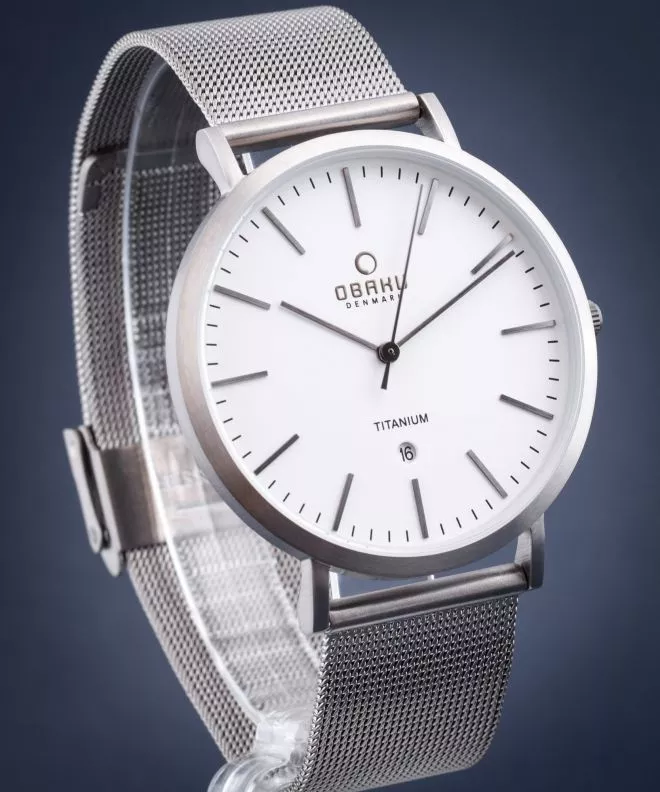 Zegarek męski Obaku Havre Titanium V215GDTIMJ