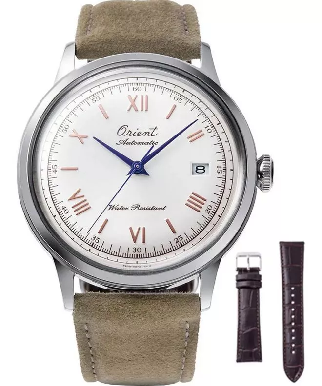 Zegarek męski Orient Bambino Classic Automatic 75th Anniversary Limited Edition SET RA-AC0027S30B