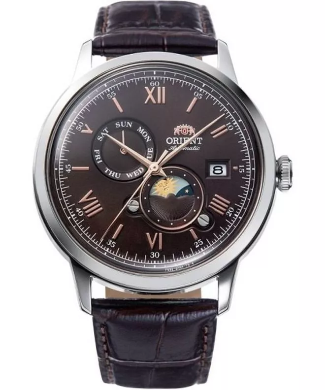 Zegarek męski Orient Bambino Sun & Moon Automatic RA-AK0804Y30B