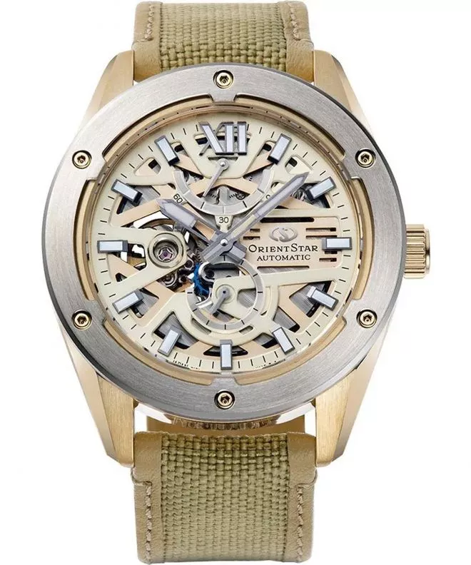 Zegarek męski Orient Star Avant Garde Skeleton Automatic RE-BZ0005G00B