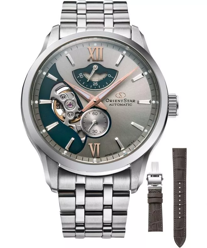 Zegarek męski Orient Star Contemporary Open Heart Automatic SET Limited Edition RE-AV0B09N00B