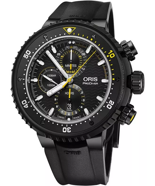 Zegarek męski Oris Pro Diver Dive Control Automatic Chronograph Limited Edition 01 774 7727 7784-Set
