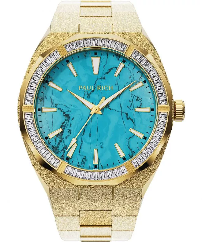 Zegarek męski Paul Rich Frosted Star Dust Azure Dream Gold 658860274668