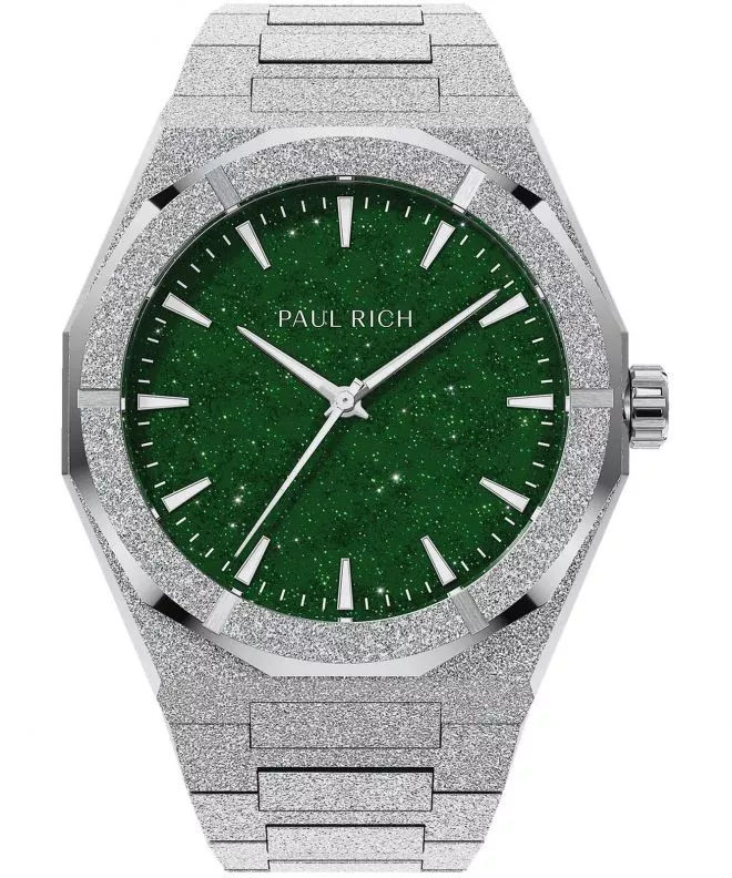 Zegarek męski Paul Rich Frosted Star Dust II Silver Green 766236337067