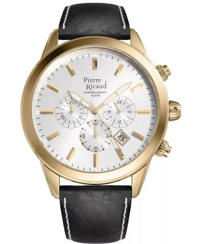 Zegarek męski Pierre Ricaud Classic Chronograph P97010.1B13CH