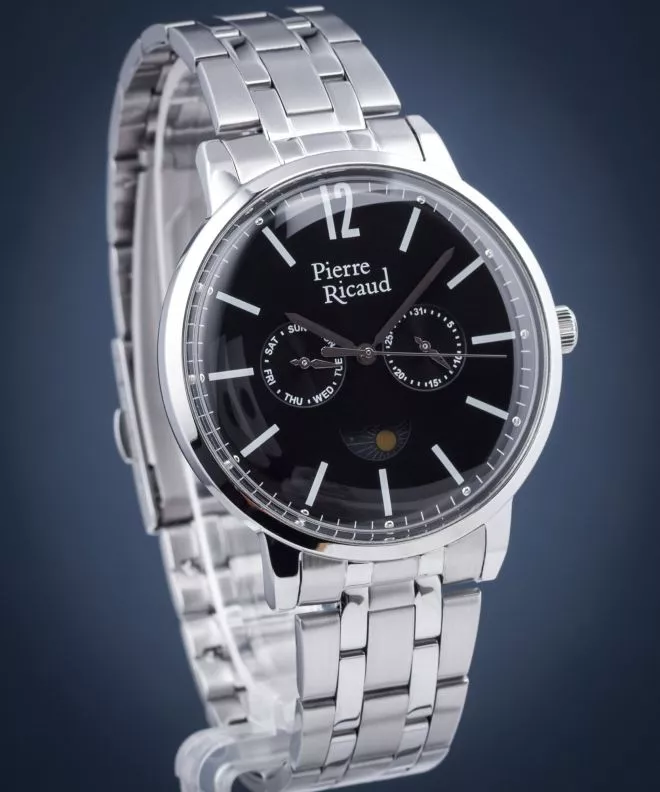 Zegarek męski Pierre Ricaud Moon Phase P97246.5154QF