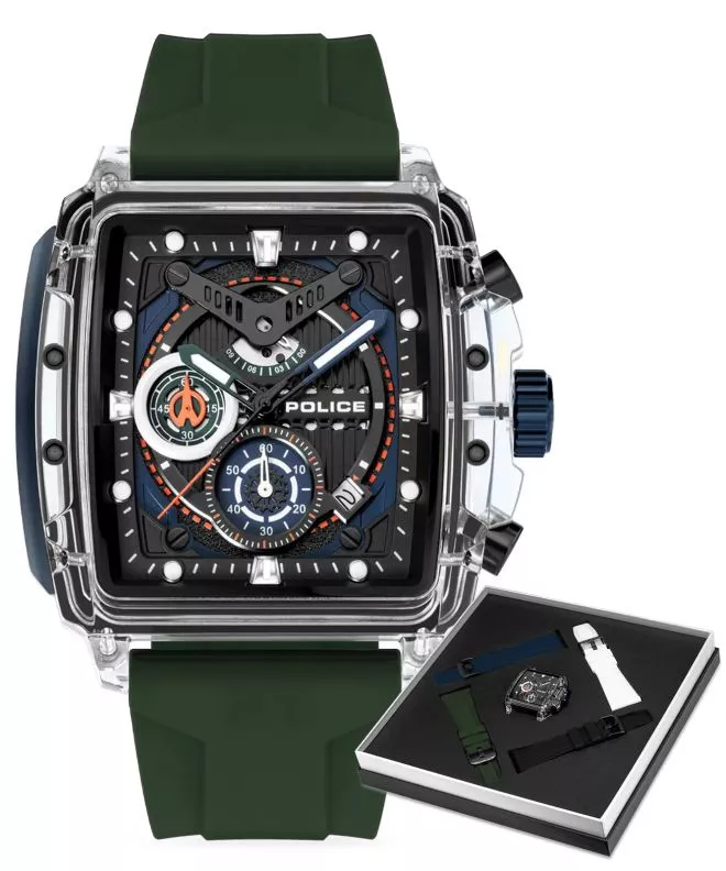 Zegarek męski Police Clout Chronograph PEWGO0052401-SET