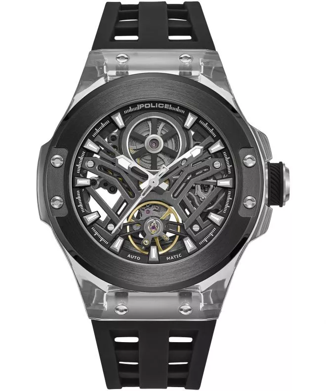 Zegarek męski Police Cyclone Skeleton Automatic PEWGR0082203