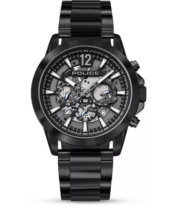 Zegarek męski Police Vertigo Skeleton Chronograph PEWJK2194901