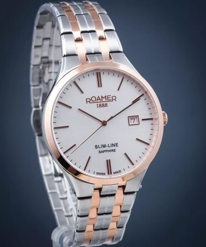 Zegarek męski Roamer Slim-Line Classic 512833 49 15 20