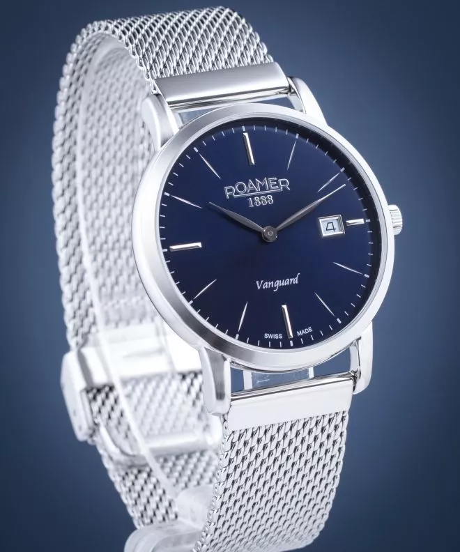 Zegarek męski Roamer Vanguard Slim Line 979809 41 45 90 (979809.41.45.90)