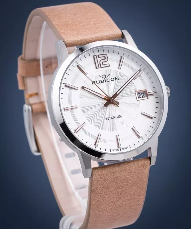 Zegarek męski Rubicon Titanium RNCE21DMSZ03BX