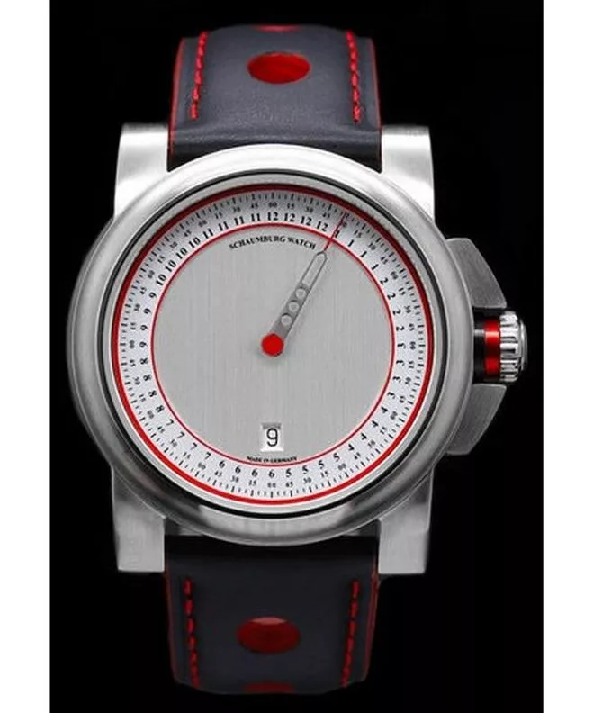 Zegarek męski Schaumburg Gt OnE Silver Racer Automatic SCH-GT1SR