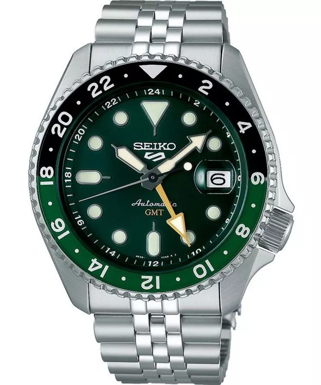 Zegarek męski Seiko 5 Sports Automatic GMT SSK035K1