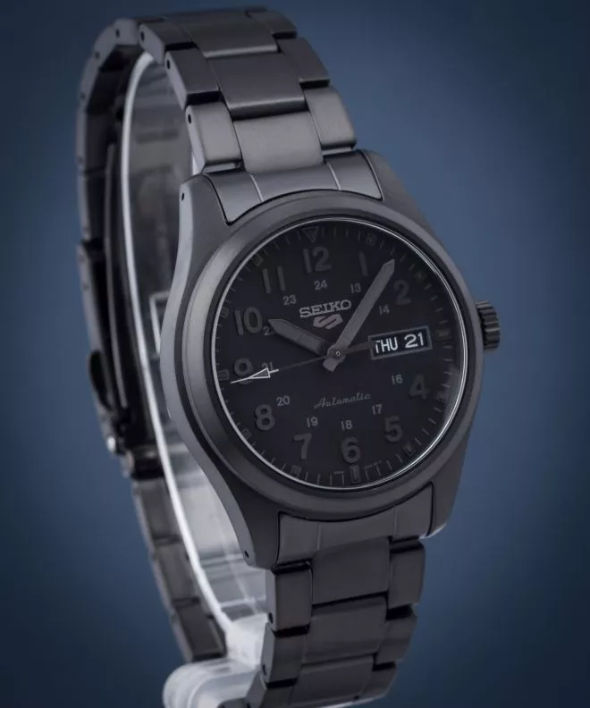 Zegarek męski Seiko 5 Sports Stealth SRPJ09K1