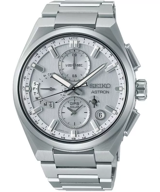 Zegarek męski Seiko Astron Solar Chronograph SSH159J1