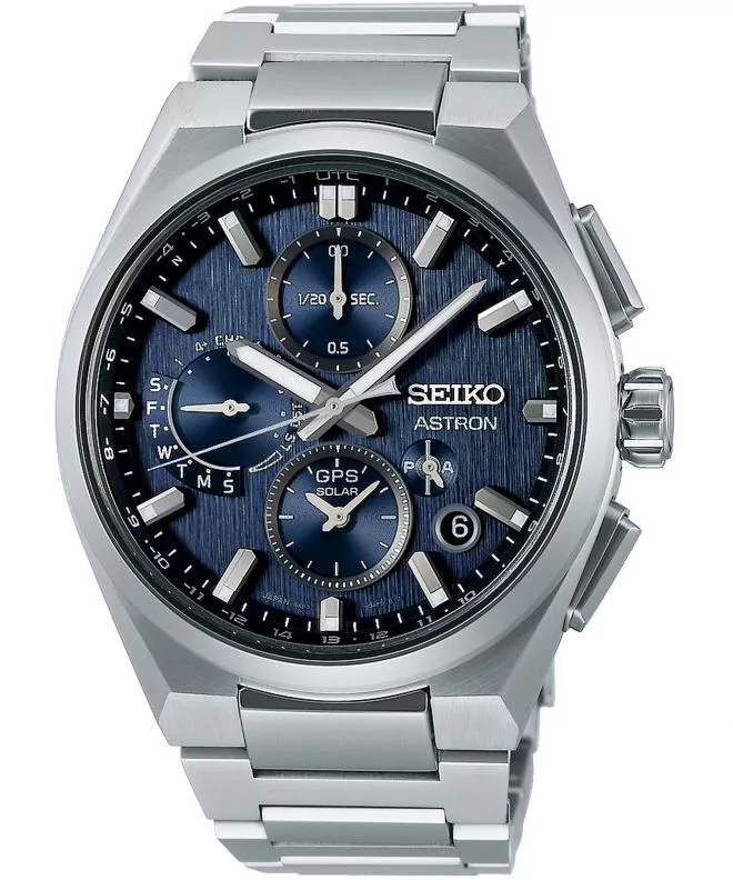 Zegarek męski Seiko Astron Solar Chronograph SSH161J1