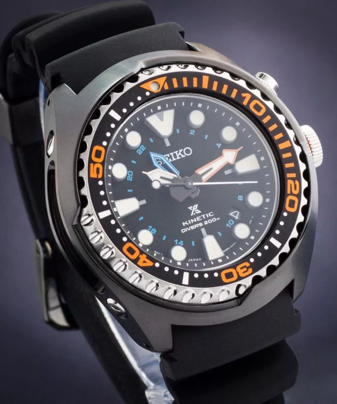 Zegarek męski Seiko Diver'S Prospex Kinetic GMT SUN023P1