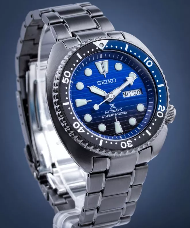 Zegarek męski Seiko Prospex Turtle Save The Ocean Diver Automatic SRPD11K1