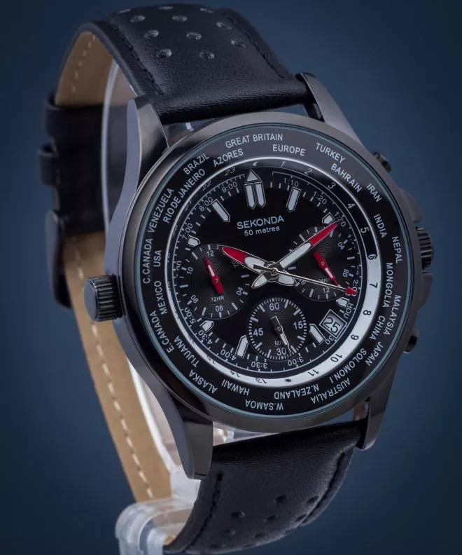 Zegarek męski Sekonda Dual Time 1864
