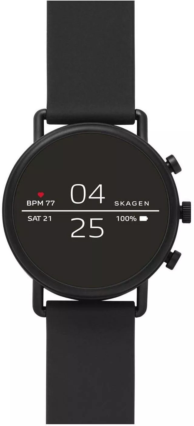 Zegarek Skagen Smartwatch Falster 2 Black Silicone SKT5100