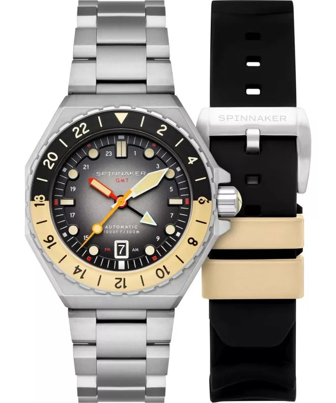 Zegarek męski Spinnaker Dumas GMT Automatic Gift Set SP-5119-88