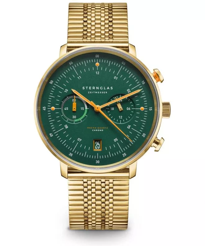 Zegarek męski Sternglas Hamburg Ed Vintage Chronograph S01-HCV22-ME09