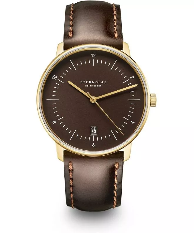 Zegarek męski Sternglas Naos Edition Heritage S01-NAE21-BR01