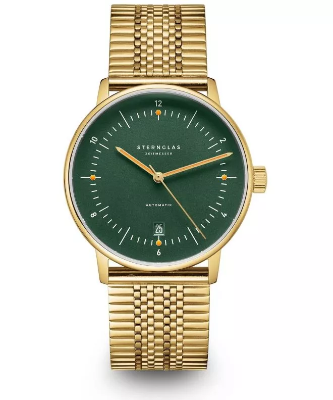 Zegarek męski Sternglas Naos Green Gold Automatic S02-NA22-ME09