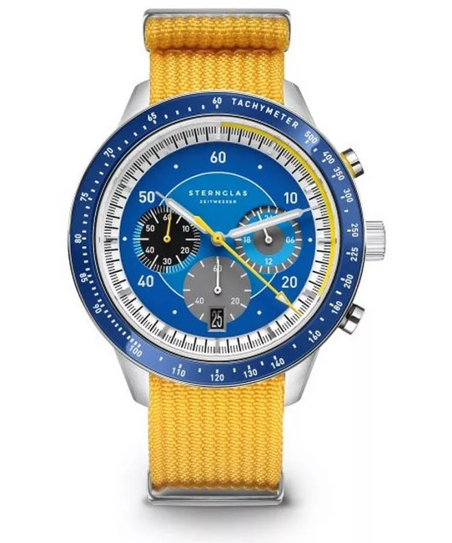Zegarek męski Sternglas Tachymeter 2.0 Chronograph S01-TM06-FI01
