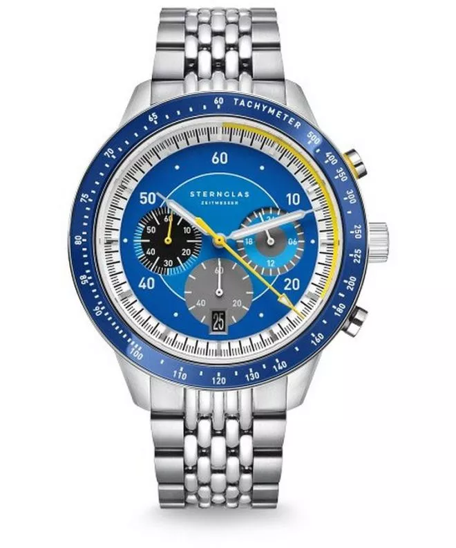 Zegarek męski Sternglas Tachymeter 2.0 Chronograph S01-TM06-ME14